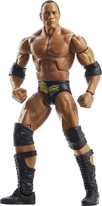 WWE Figurine articulée Élite WrestleMania The Rock