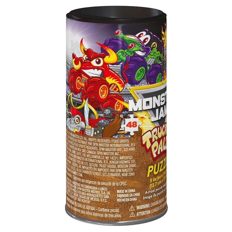 Monster Jam Jigsaw Puzzle in Tube