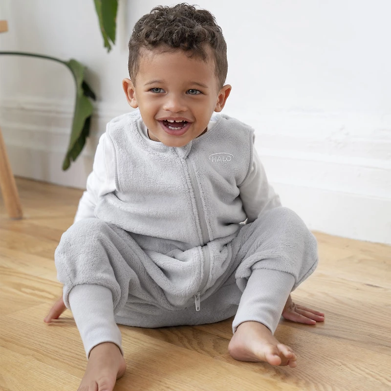 Gigoteuse HALO SleepSack Toddler - Molleton Luxe - Grey