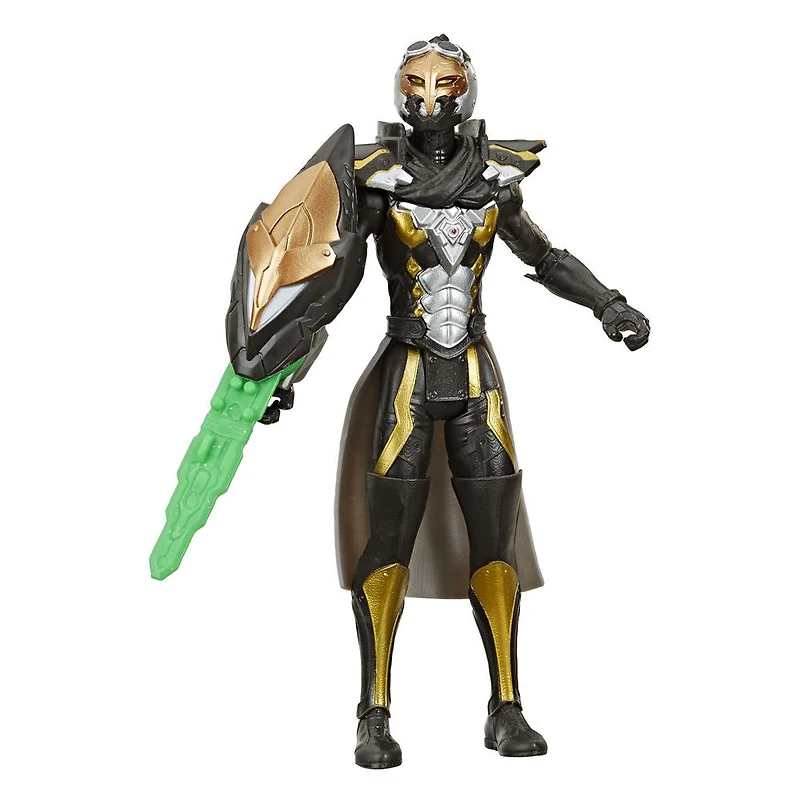 Power Rangers Beast Morphers - Figurine jouet de 15 cm Cybervillain Robo Blaze inspirée de la série télé Power Rangers