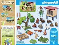 Playmobil - Enfant avec enclos et lapins