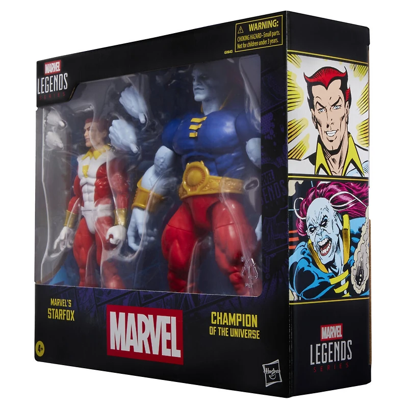 Marvel Legends Series Marvel's Starfox & Champion of the Universe Action Figure Two-Pack