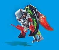 Air Stuntshow Pilote avec réacteur dorsal