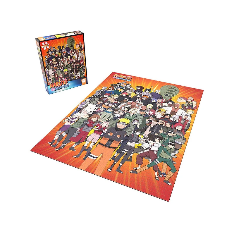 USAopoly Naruto "Never Forget Your Friends" Casse-Tête De 1000 Pièces - Édition anglaise