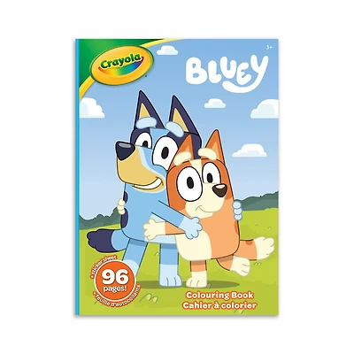Crayola 96 Page Colouring Book, Bluey