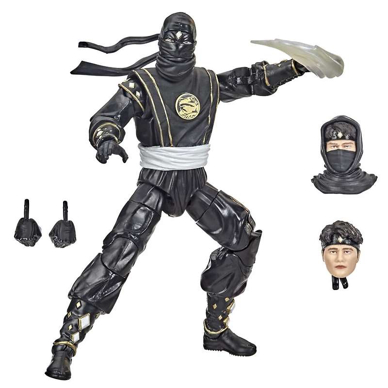 Power Rangers Lightning Collection Mighty Morphin Ninja Black Ranger