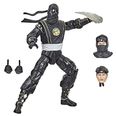 Power Rangers Lightning Collection Mighty Morphin Ninja Black Ranger