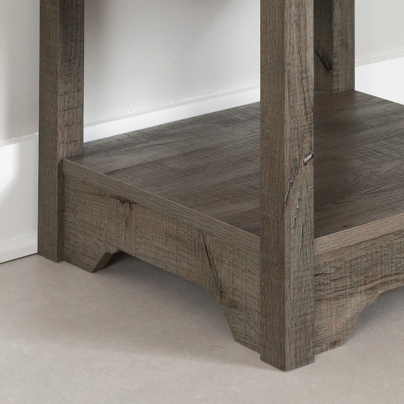 Hazen Table de chevet Chêne d'automne