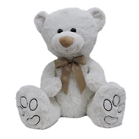 Goffa - l'ours crème en peluche
