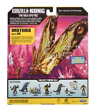 Godzilla x Kong: 6" Mothra Figure with Mini Jia