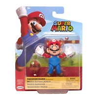 Super Mario 4 "Figures Wave 20 - Raton laveur Mario avec feuille