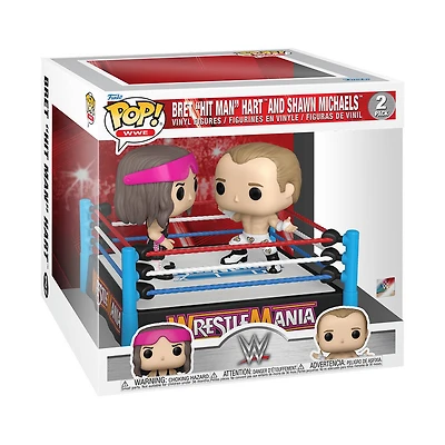 POP! Moment-WWE Bret Hart et Shawn Michaels