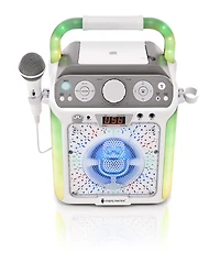 Singing Machine - Système de karaoké Groove Cube - Blanc