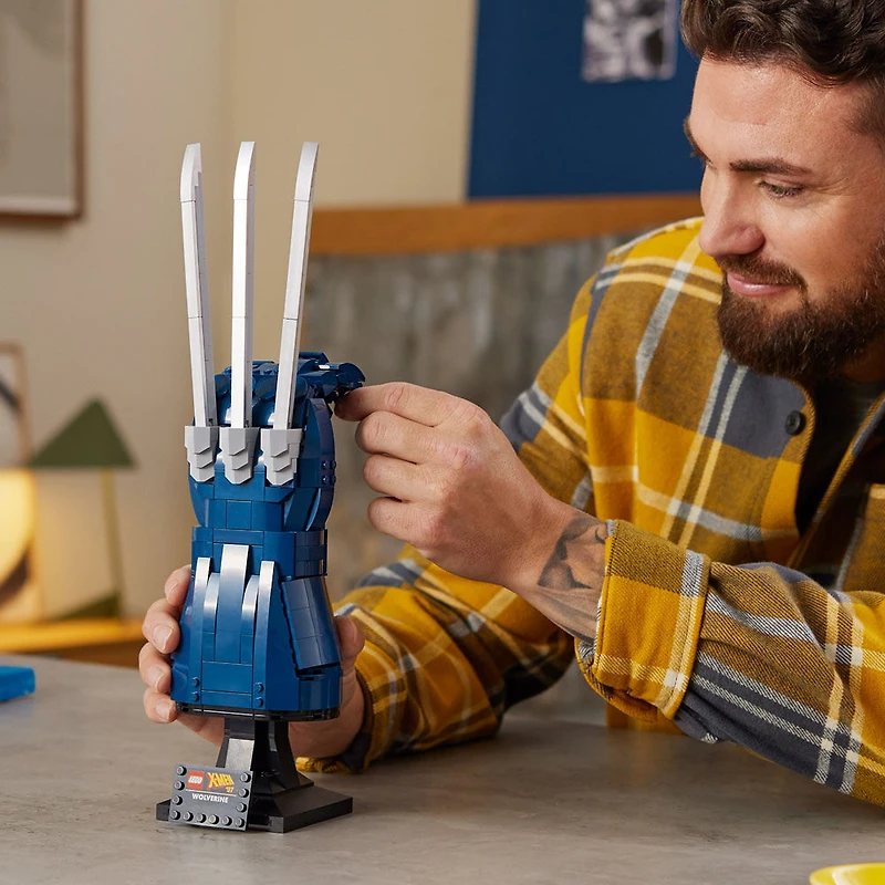 LEGO Marvel Les griffes en adamantium de Wolverine 76250 Ensemble de construction (596 pièces)