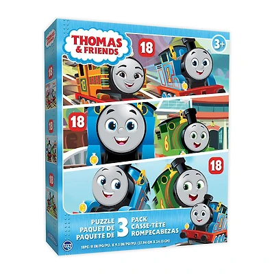 The Canadian Group - 3 in 1 Thomas et Friends Puzzles