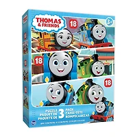 The Canadian Group - 3 in 1 Thomas et Friends Puzzles