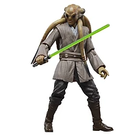 Star Wars The Black Series, figurine de collection Kit Fisto de 15 cm Star Wars : La Revanche des Sith, 20e anniversaire