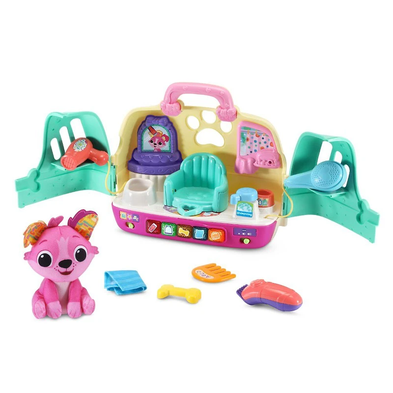 VTech Glam & Go Puppy Salon - French Edition