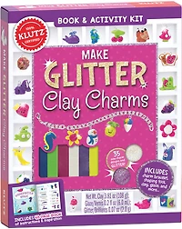 Make Glitter Clay Charms - English Edition