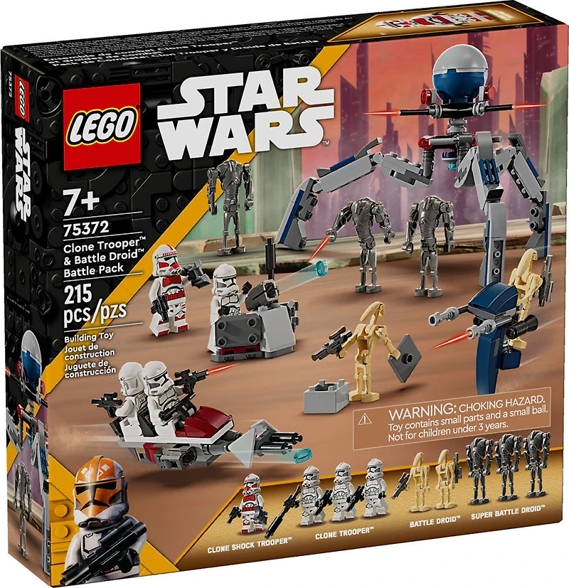 LEGO Star Wars Clone Trooper & Battle Droid Battle Pack, 75372