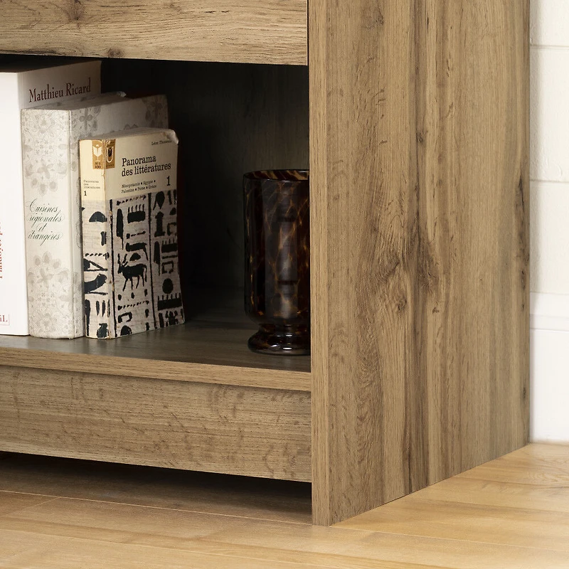 Tassio Table de chevet 1 tiroir Chêne nordique