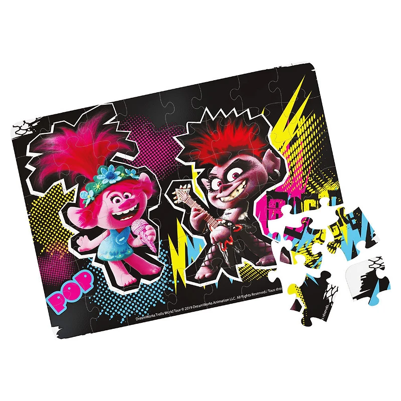 Trolls World Tour 48-Piece Jigsaw Puzzle in Tube