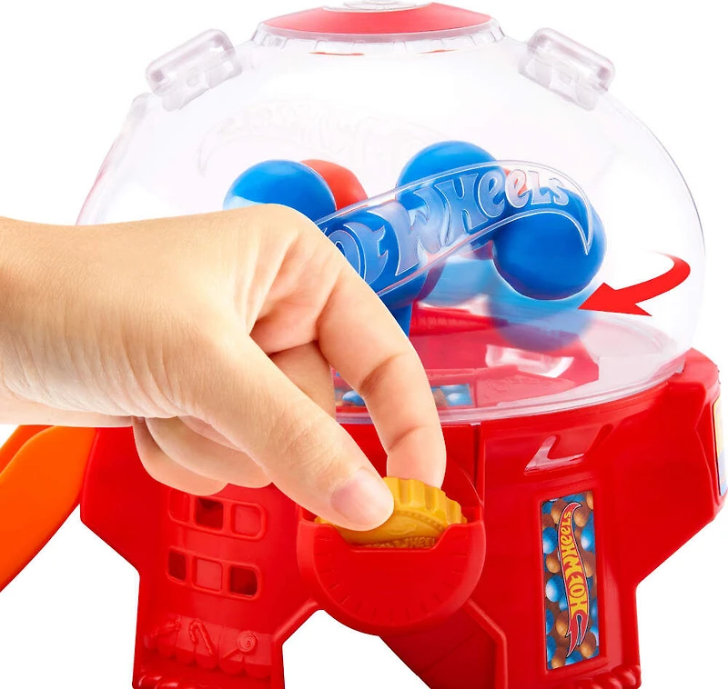 Hot Wheels-Boutique de Bonbons du Centre-Ville-Coffret et véhicule