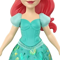 Princesses Disney Base Petite poupée Ariel, tenue brillante