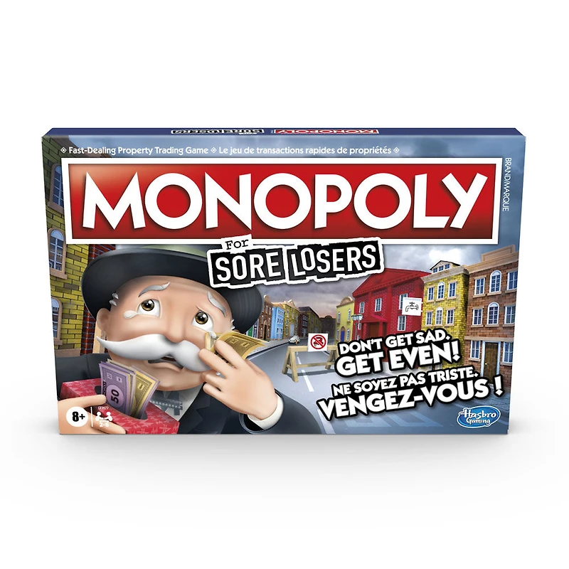 Monopoly For Sore Losers Board Game, The Game Where it Pays To Lose
