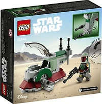 LEGO Star Wars Le microvaisseau de Boba Fett 75344 Ensemble de jeu de construction (85 pièces)
