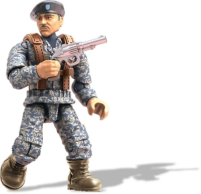 Mega Construx - Micro-figurine articulée Frank Woods de "Call of Duty" à construire de collection