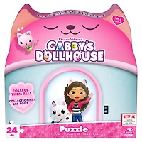 Gabby's Dollhouse, Puzzle de 24 pièces, thème heure du coucher