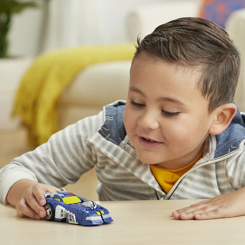 Playskool Heroes Transformers Rescue Bots Academy, figurine convertible de Chase le robot policier