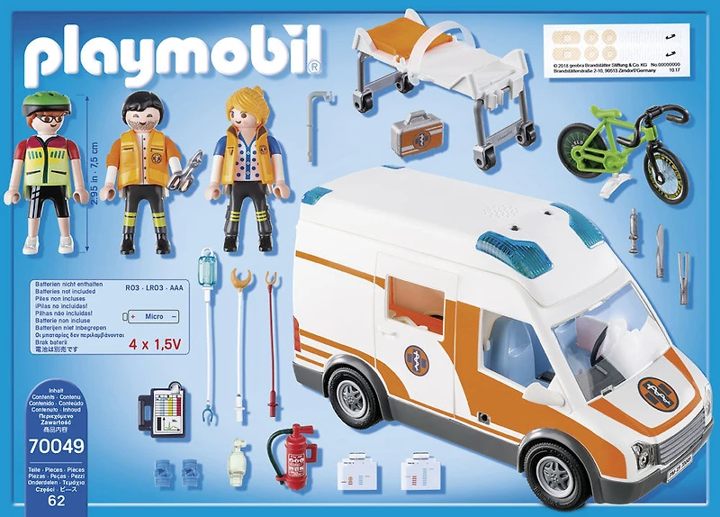 Ambulance et secouristes - Playmobil
