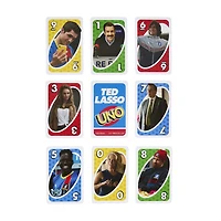 Jeu de cartes UNO Ted Lasso, jeux de collection inspirés de la série