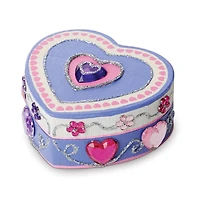 Melissa and Doug - Boîte Coeur en Bois