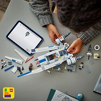 LEGO Star Wars : Andor Le chasseur U-Wing rebelle, Modèle à construire, Jouet de construction de véhicule 75399