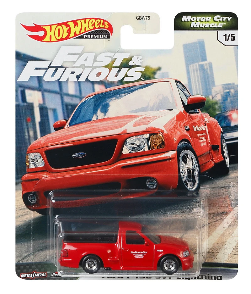 Hot Wheels - Véhicule Ford F-150 Svt Lightni