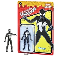 Marvel Legends Series Retro 375, figurine de collection rétro Symbiote Spider-Man de 9,5 cm
