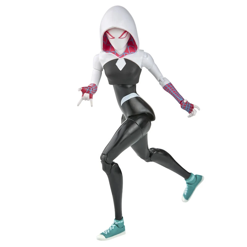 Marvel Legends Series, Spider-Man: Across the Spider-Verse (Partie 1), figurine Spider-Gwen de 15 cm, 4 accessoires
