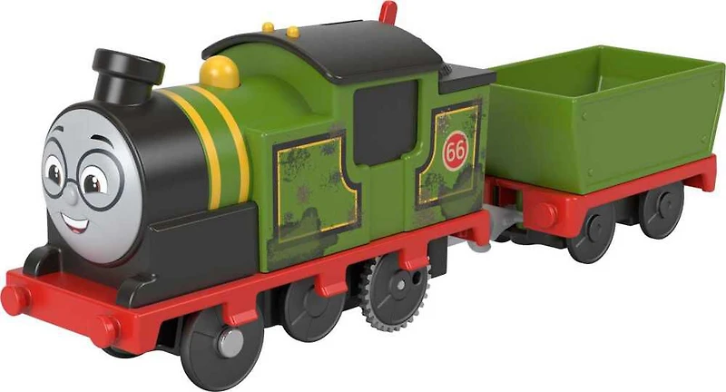 Thomas et ses amis Train jouet Whiff, locomotive motorisée et wagon