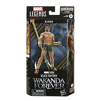 Marvel Legends Series Black Panther Wakanda Forever Namor 6-inch MCU Action Figure Toy, 3 Accessories, 1 Build-A-Figure Part