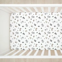 Koala Baby 2 Pack Flannel Sheet Woodland/Stripes