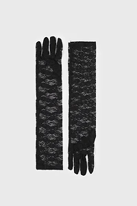 Long lace gloves
