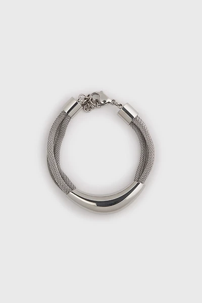 Multi strand tube bracelet