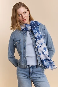 Foulard à imprimés multiples