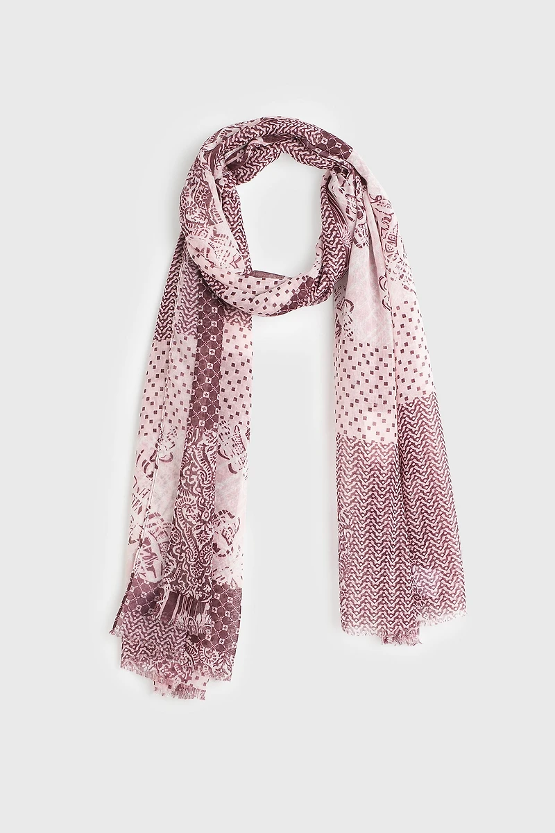 Foulard imprimé