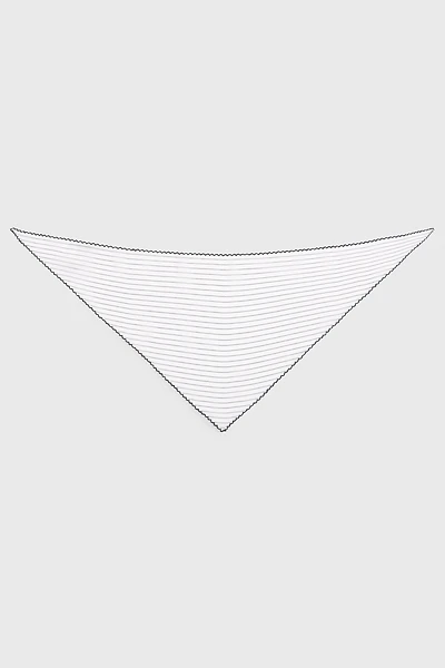 Foulard imprimé à rayures