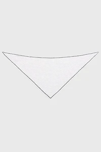 Foulard imprimé à rayures