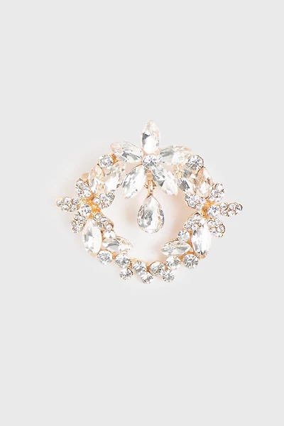 Broche à cristaux